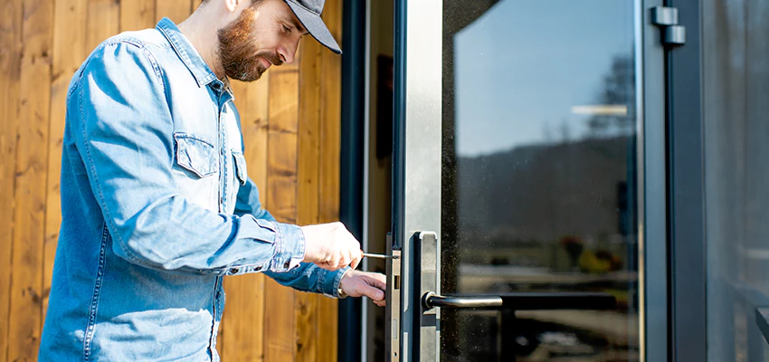 Frameless Glass Storefront Door Locks Replacement in View Park-Windsor Hills, CA