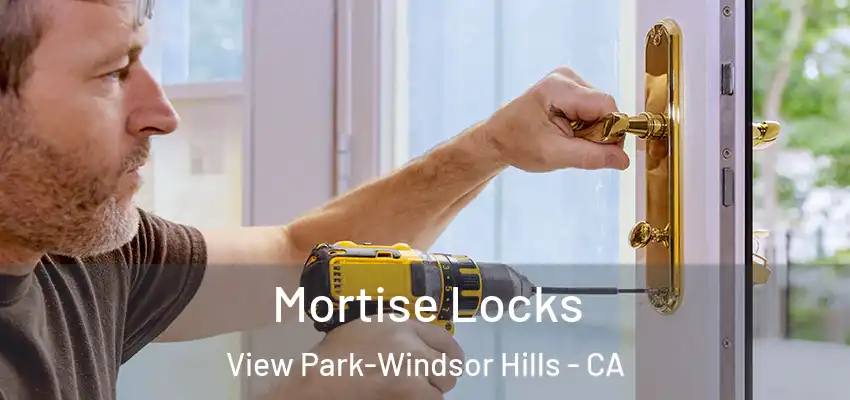  Mortise Locks View Park-Windsor Hills - CA